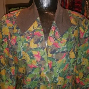 Vintage George Georgiou Beautiful Floral Blazer